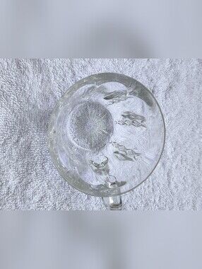 Set of 10 Vintage Crystal Glass Punch Cups